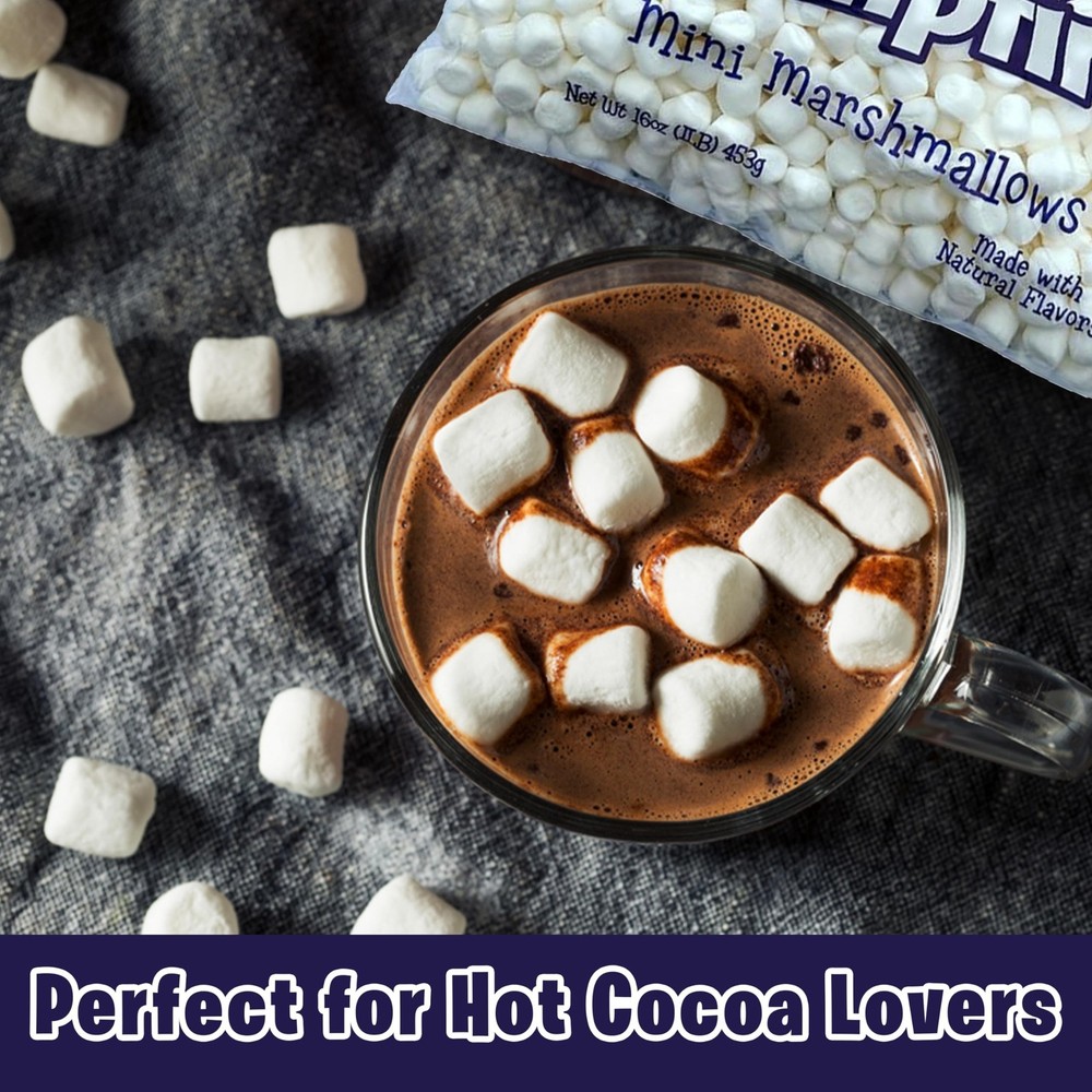 [Mini] Case Pack 12 Pounds Bulk Campfire Mini Marshmallows - (12) One Pound B...