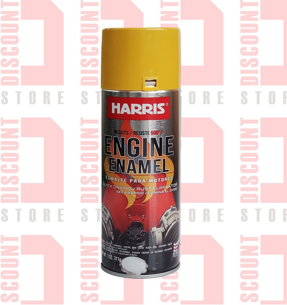 CATERPILLAR YELLOW Engine Spray Paint Harris Heat Resistant Engine Enamel