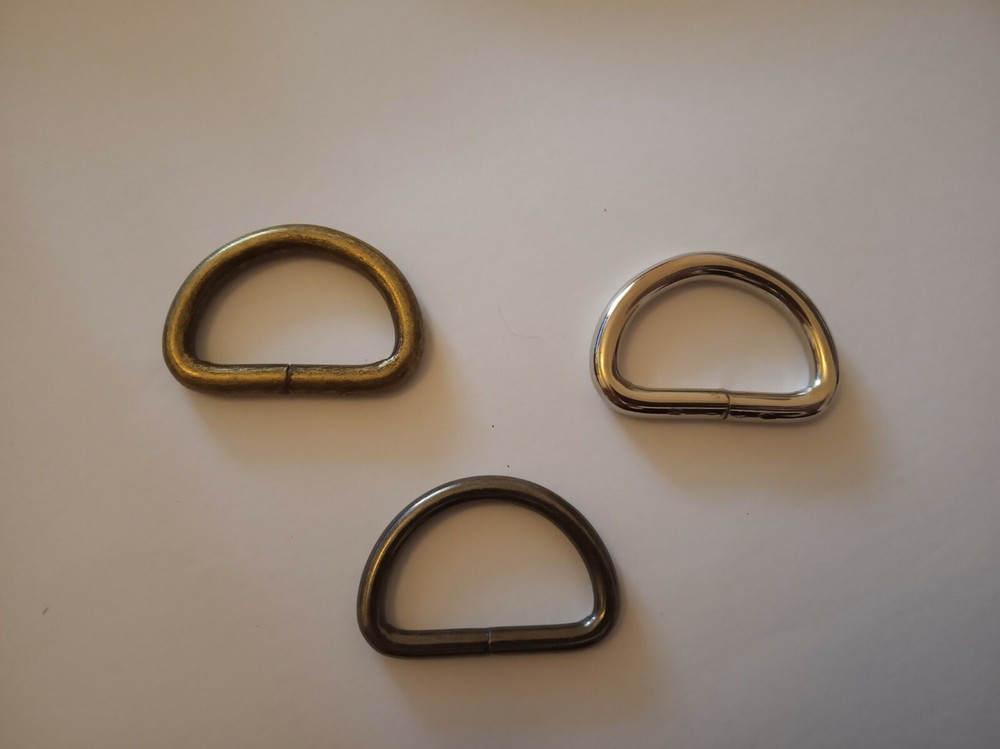 Metal D-Ring width 25mm ring