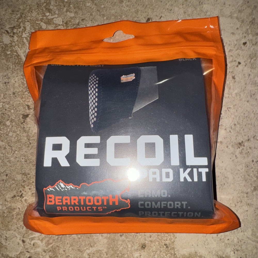 Beartooth Recoil Pad Kit - Max 5 Black Color