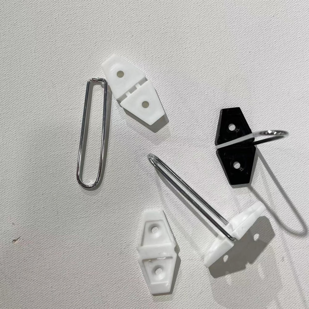 UtySty 10 Pack Easel Back Replacement Picture Frame white/black
