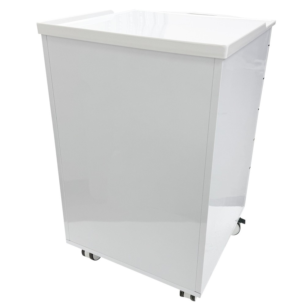 5-Layer Mobile Lab Storage Cabinet Bedside Table for Office Organization Utility