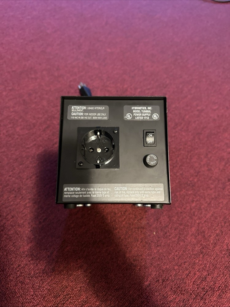 HYBRINETICS Step Up Voltage Converter - 500W US Plug