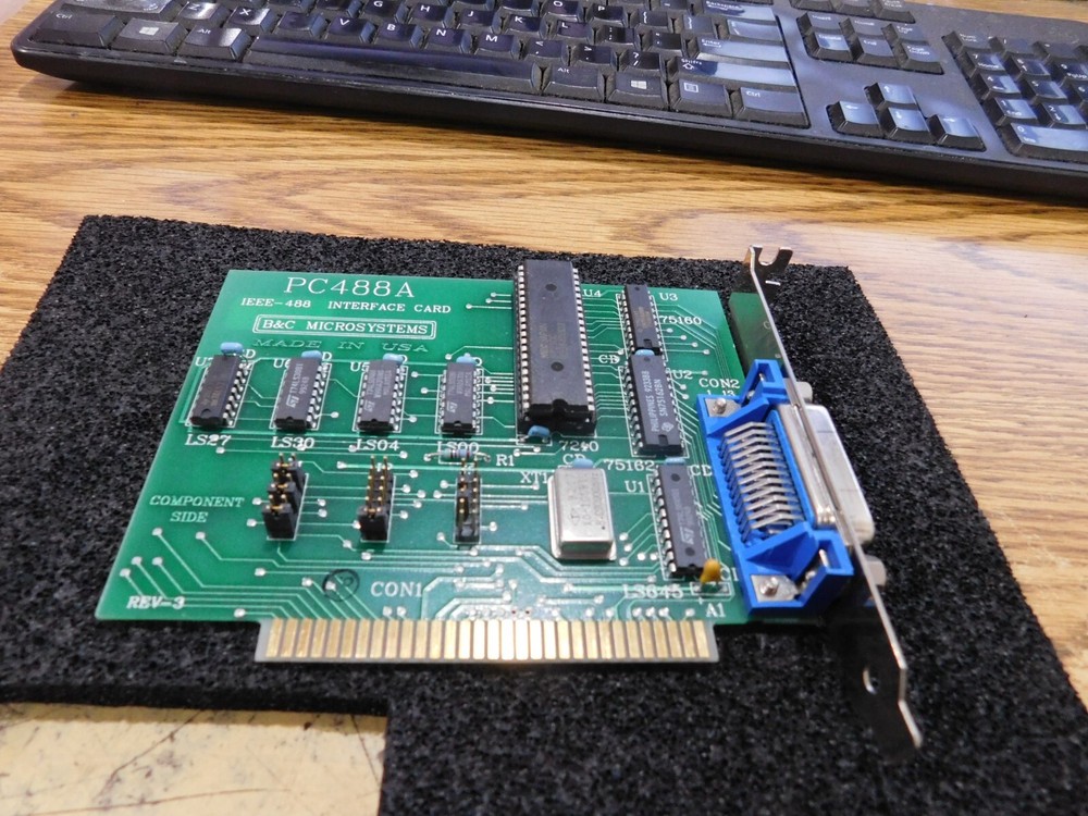 B&C Micosystems M\odel: PC488A. IEEE-488 Interface Board.