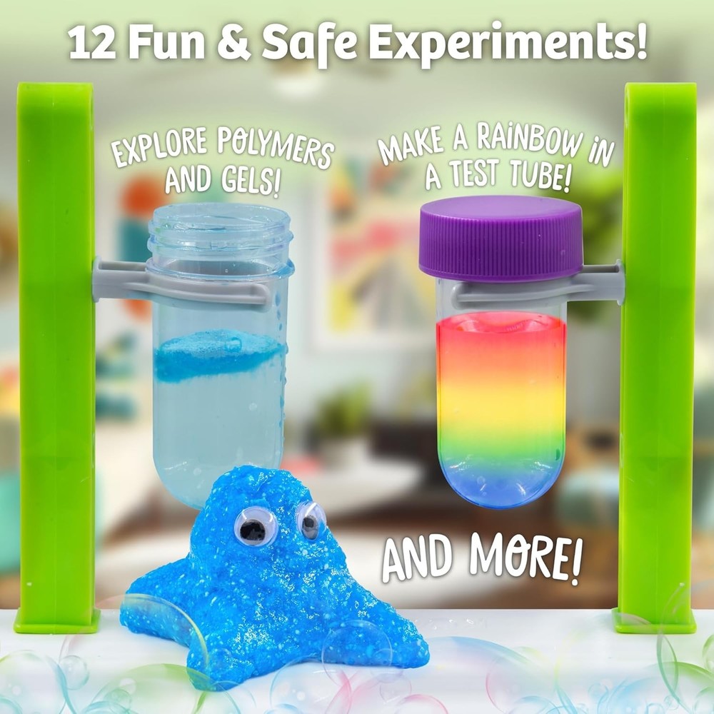 Kids First Science Kit – Safe STEM Lab with 20+ Tools & 12 Engaging Experiments