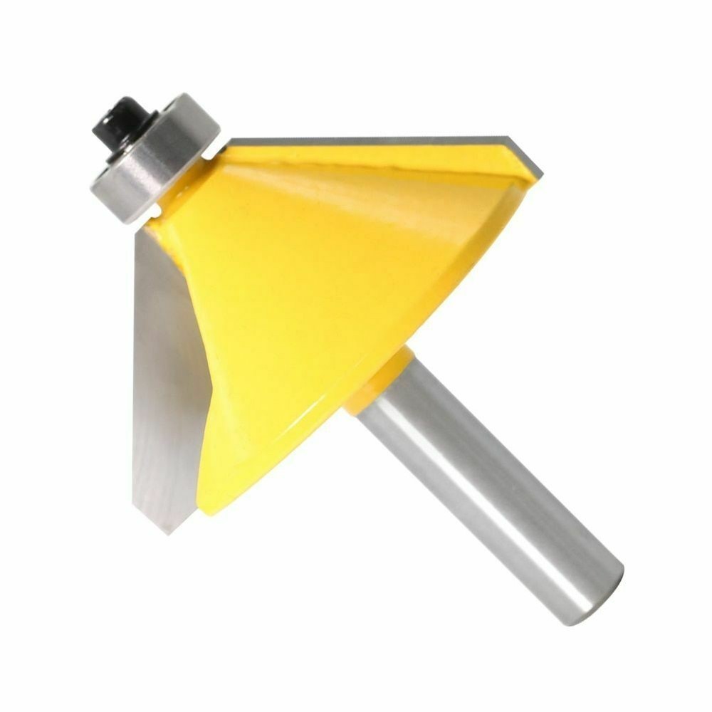 End Mill Edging Router Bits Carbide Tipped Chamfer & Bevel Cutting Tools