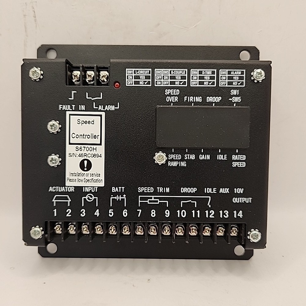 NEW 1PC Cummings Seed Controller S6700H Speed Control Board
