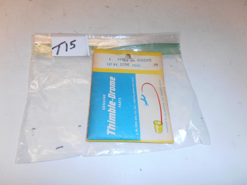 Cox Screw Set  #5334