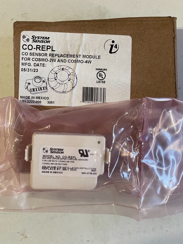System Sensor CO-REPL Replacement CO Cell for COSMO-2W and COSMO-4W Detectors