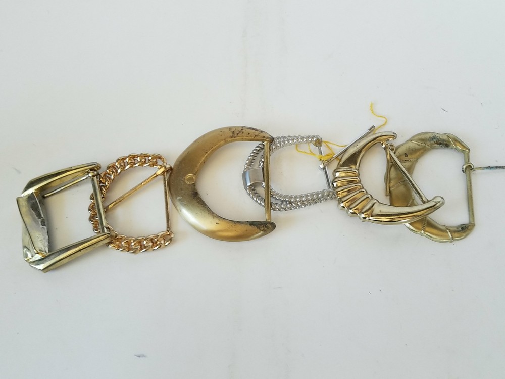 Assorted Buckles Different Styles & Sizes