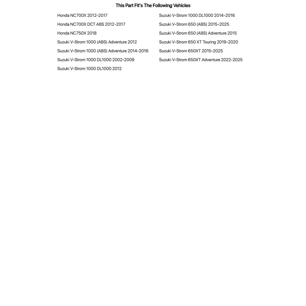 Barkbusters 2064410064 VPS Two Point Mounted Handguard Kit White