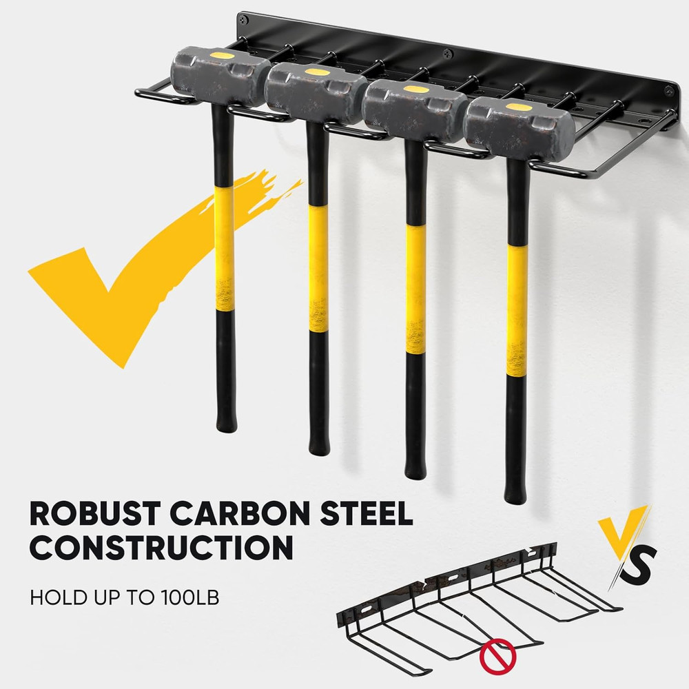 Power Tool Organizer Wall Mount – Heavy Duty Drill Holder Rack