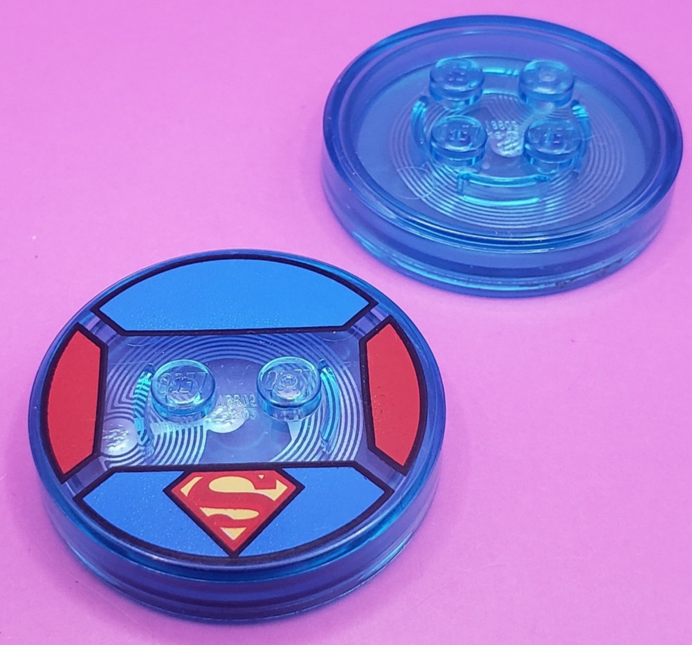 Superman – LEGO Dimensions – Character Tag & Blank – DC Comics