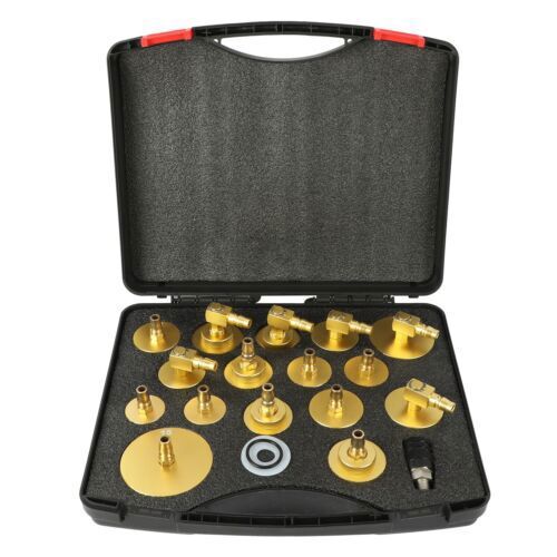 Automatic Brake Fluid Bleeder Exchanger Machine 110V with 17PC Adapter Set
