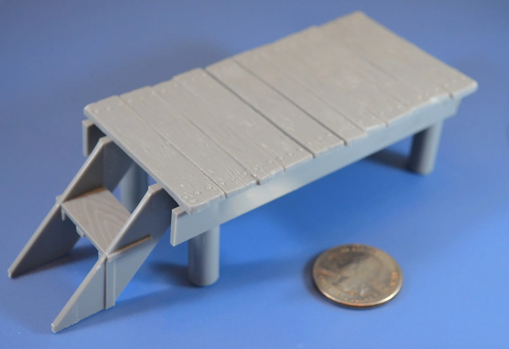 Marx Loading Dock Platform Gray