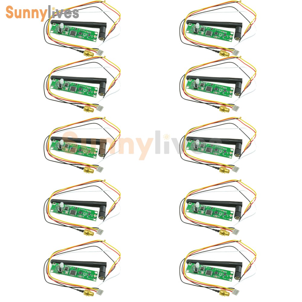 1-10Piece Wireless DMX512 PCB Board LED Controller Modules Transmitter Receiver