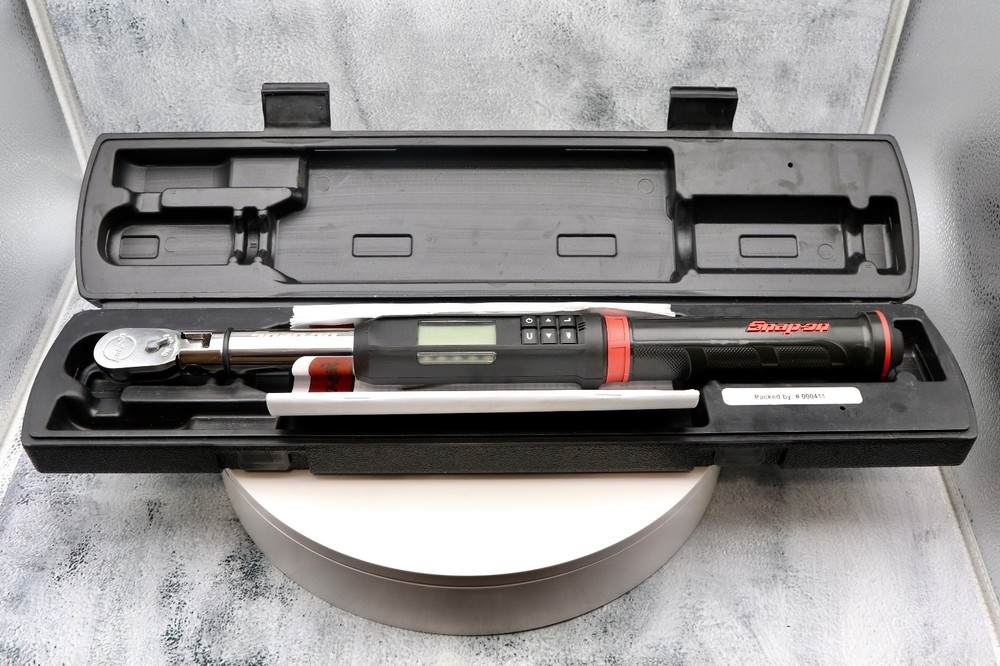SNAP-ON ATECH2FR100B 3/8" FLEX HEAD TECHANGLE 5-100FT.LB TORQUE WRENCH