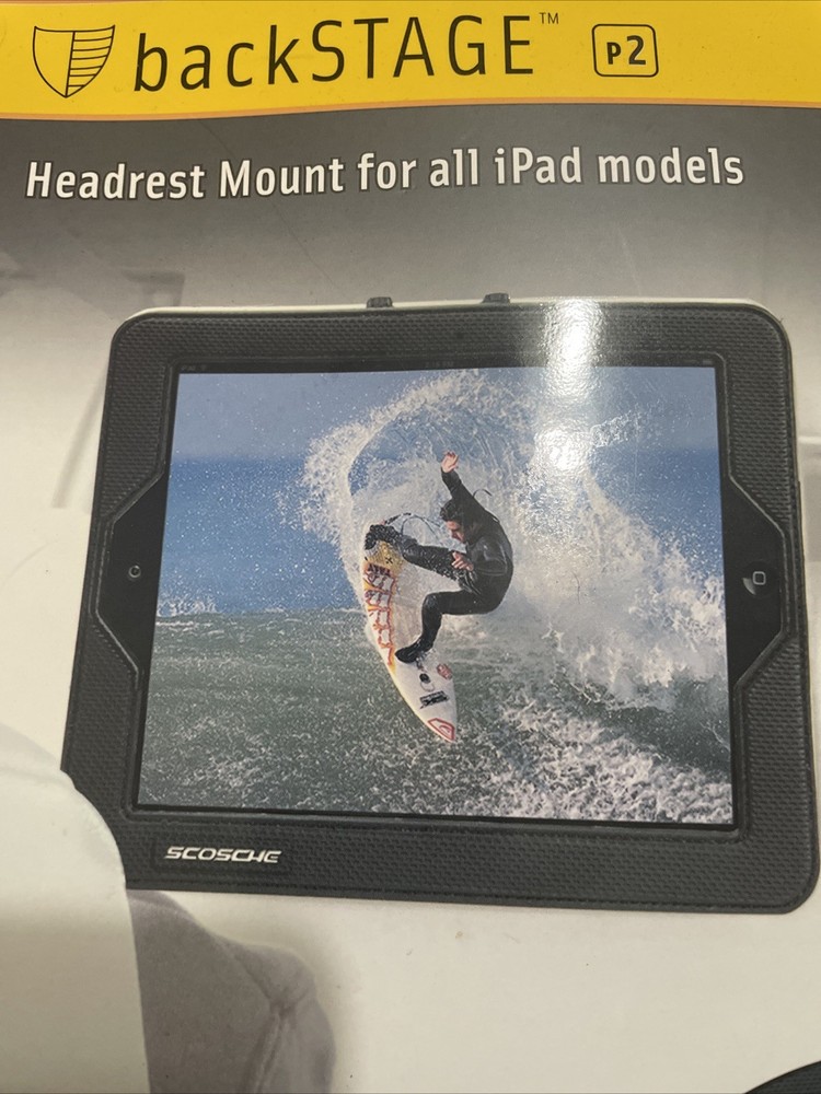 Scorched Backstage Headrest Mount For All iPad Models
