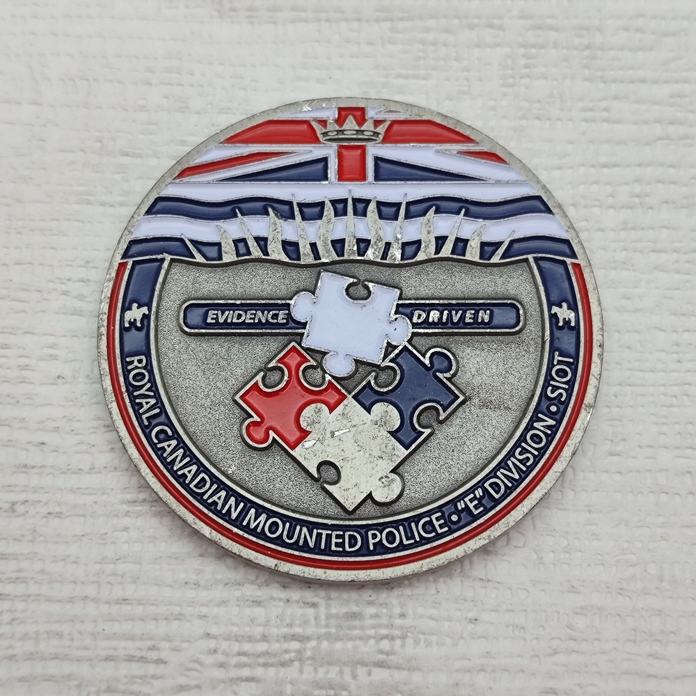 RCMP E Division Specialized Investigative& Operational Techniques Challenge Coin