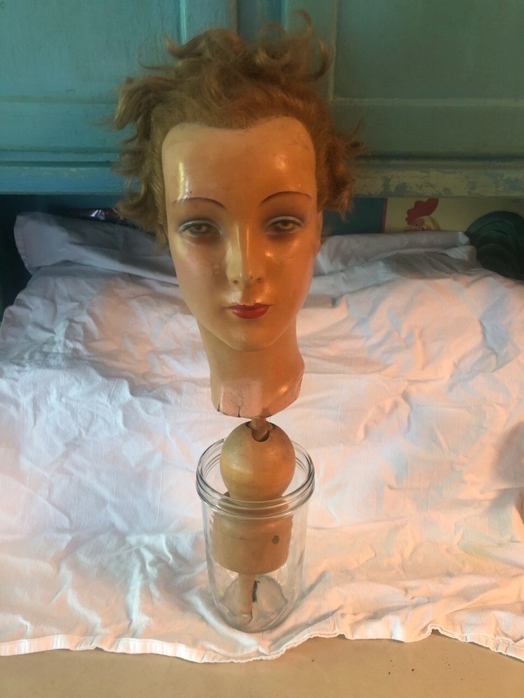 vintage german practice head