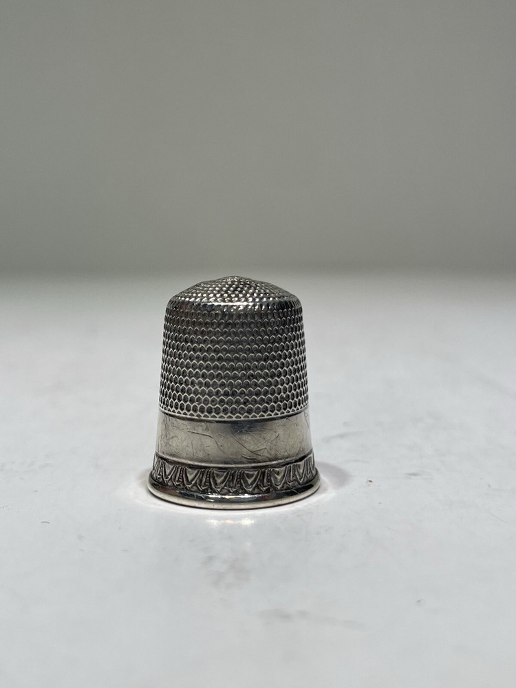 Vintage Sterling Silver Sewing Thimble