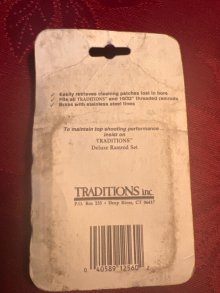 NOS Traditions Patch Puller Worm A1256