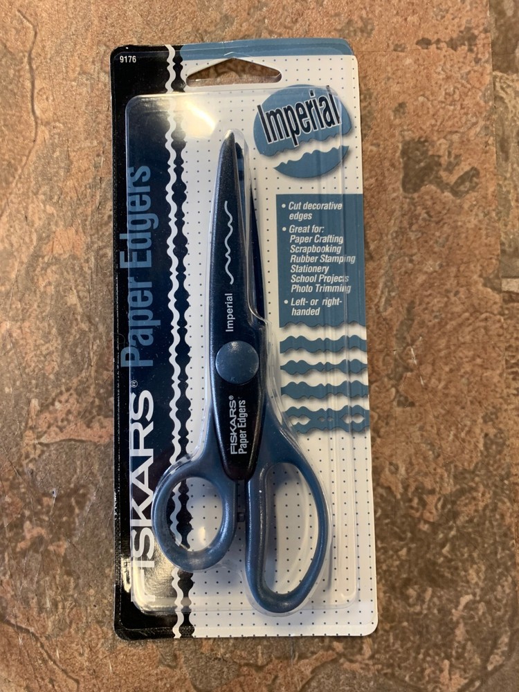 Vintage Fiskars Paper edger: Imperial Pattern