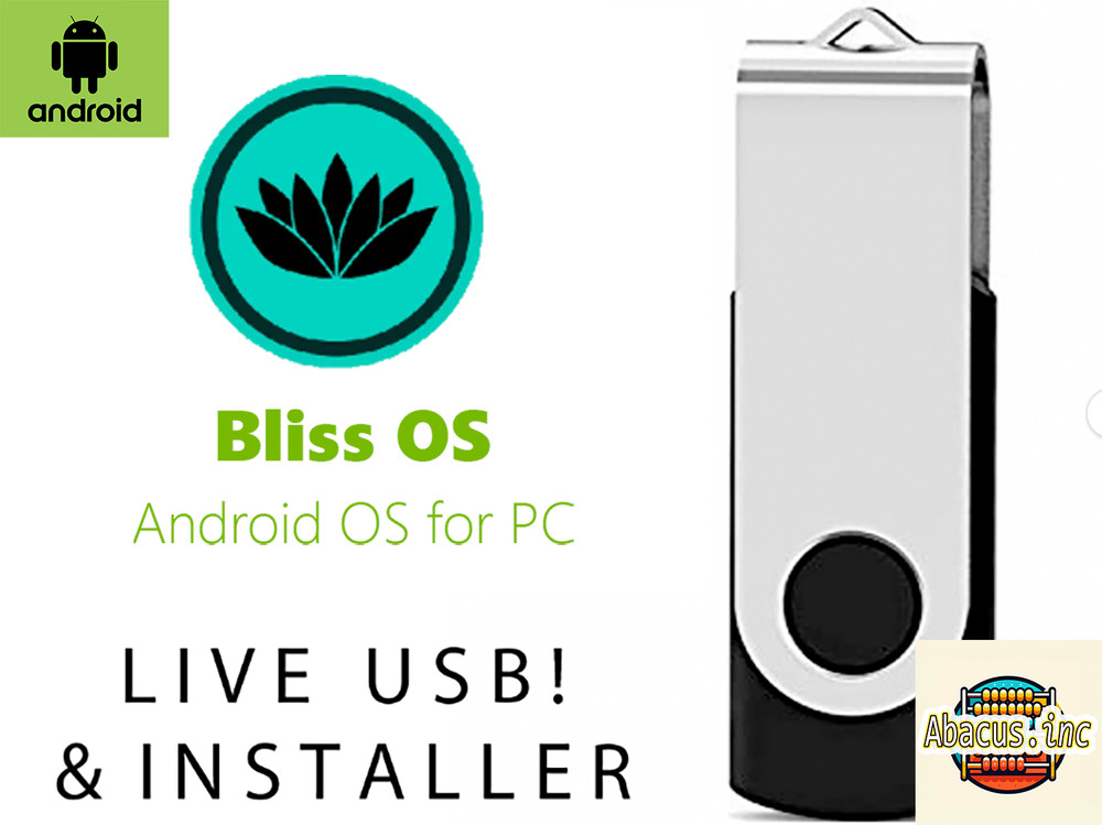 Bliss OS (Android OS x64) Live USB + Installer - Android on PC - At it's best!