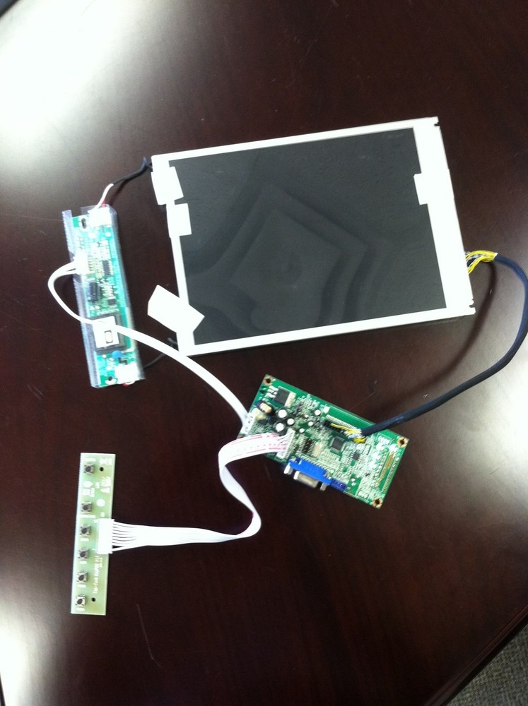 8.4 LCD panel with analog card and wire harness