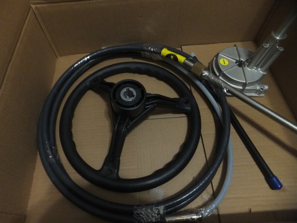 Universal Rotary Steering system 13 feet. Sailboat hardware.