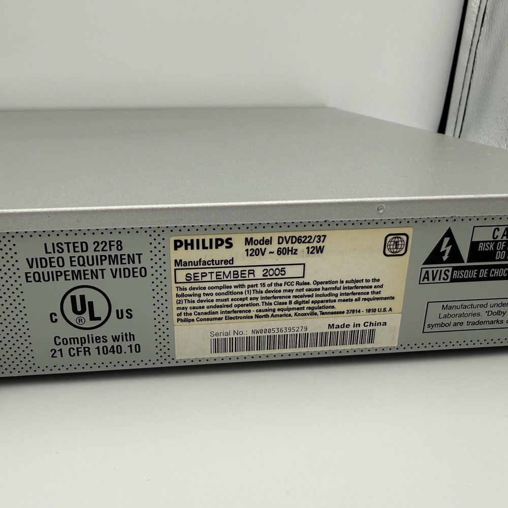 Philips DVD 622 DVD Player - Progressive Scan