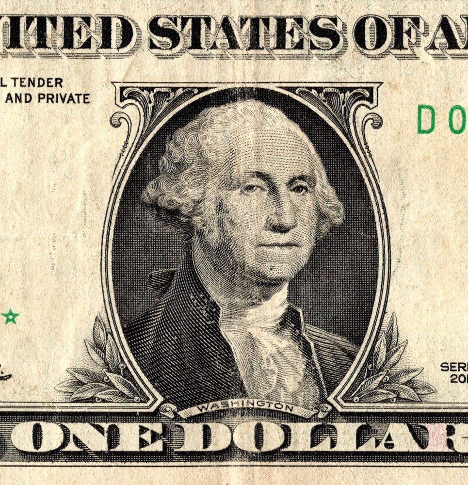 2013 D Star note Fancy Serial Number Regular Run