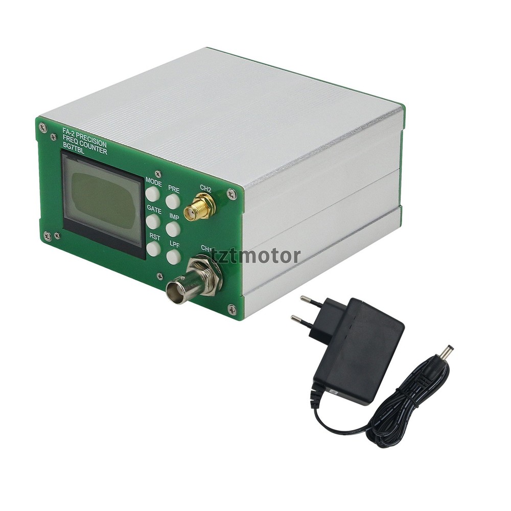 Frequency Counter Frequency Meter 11Bit/Sec 10MHz OCXO with Power Adapter