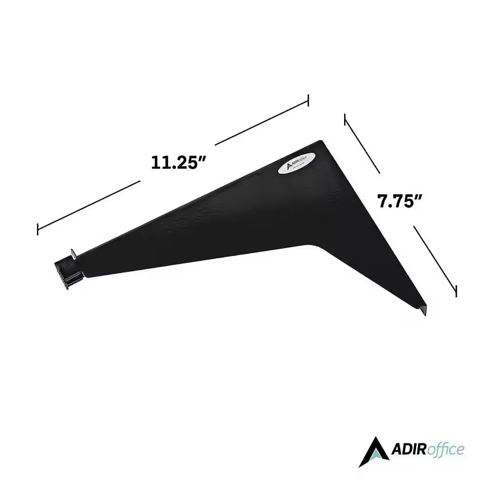 Drop Lift Blueprint Wall Rack, Black