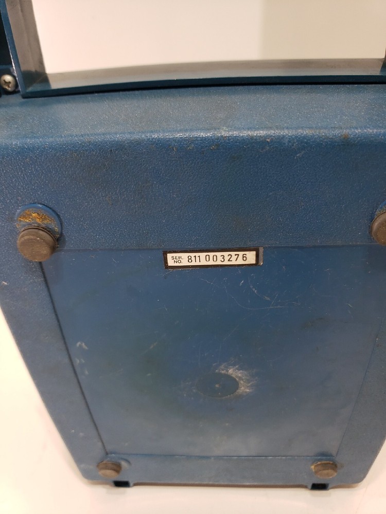 Vintage Kar Check Engine Analyzer Blue Untested