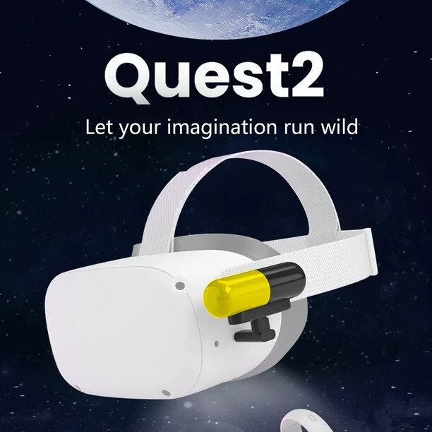 Built-in USB-C Plug VR Capsule Power for Oculus Quest 1 / 2 Easy to Use