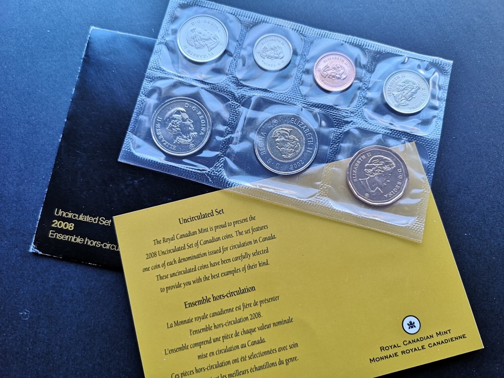*** 2008 CANADA PROOF LIKE ROYAL MINT SET ***