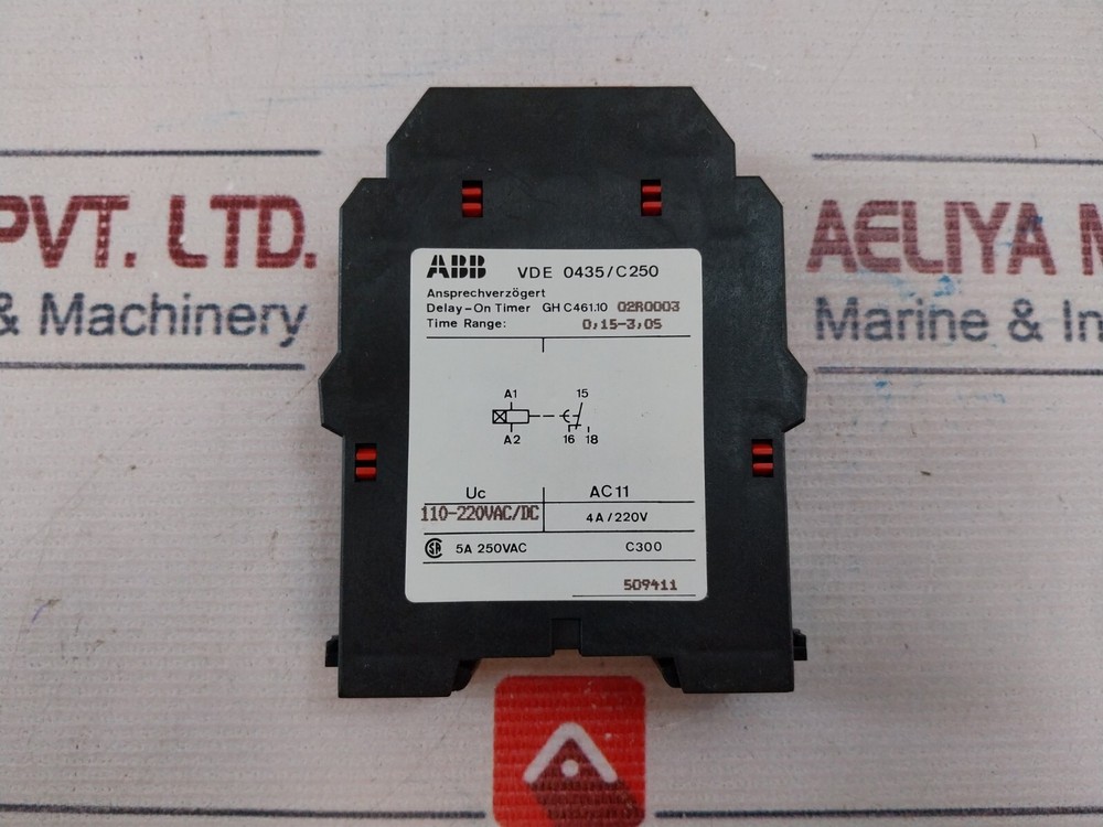 ABB C461.10 Timer Delay Relay 0,15-3,0S