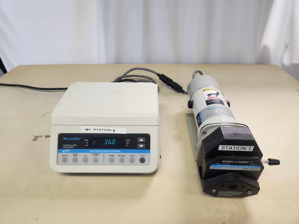 Masterflex Easy-Load II 77200-60 & Controller/Dispenser  Cole-Parmer Co