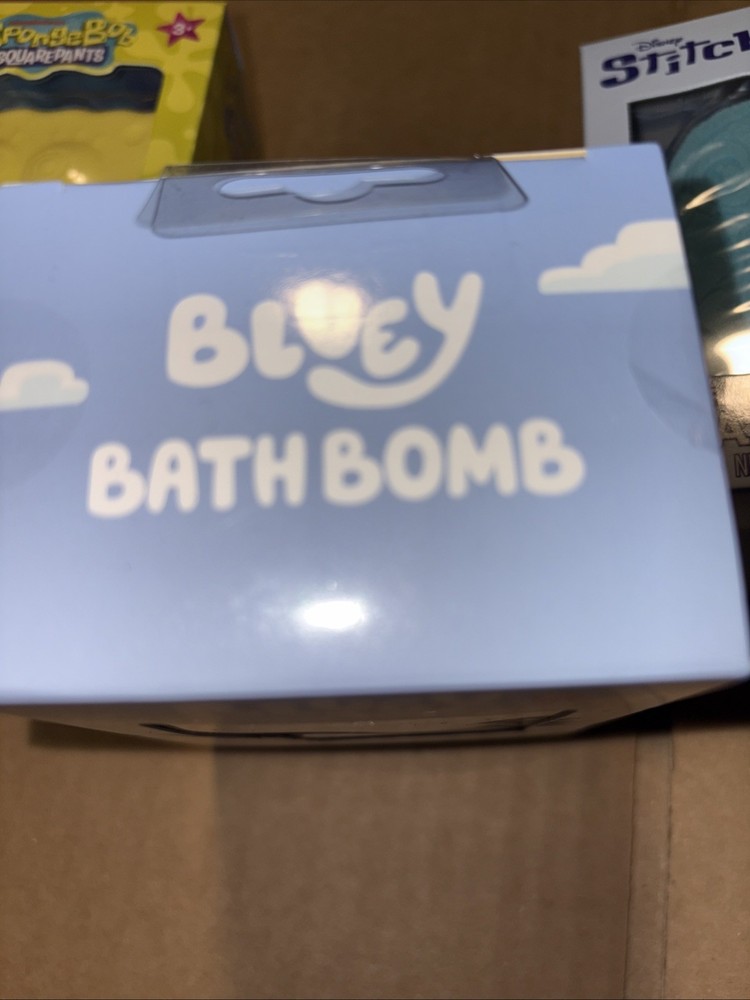 Bath Bombs Stitch SpongeBob Bluey Stitch NEW
