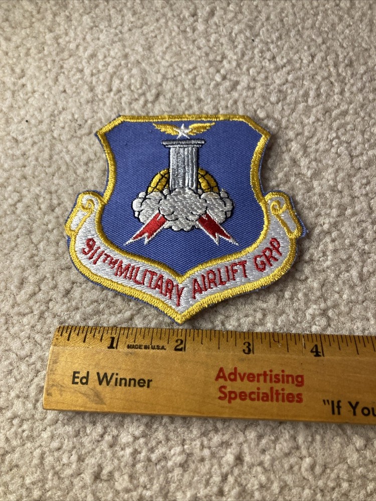 USAF US Air Force 911th Tactical Airlift Group Patch