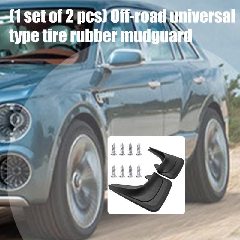 2pcs Mudflaps Protector Mud Flaps Replacement Mud Guard Flaps Mudguard