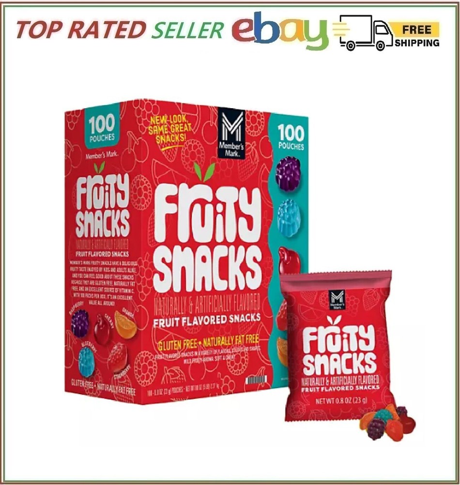 Member's Mark Fruity Snacks (0.8 oz., 100 ct.)