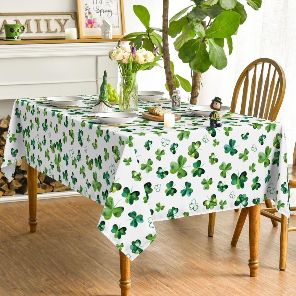 Horaldaily St. Patrick's Day 60" x 104" (Rectangular), Green