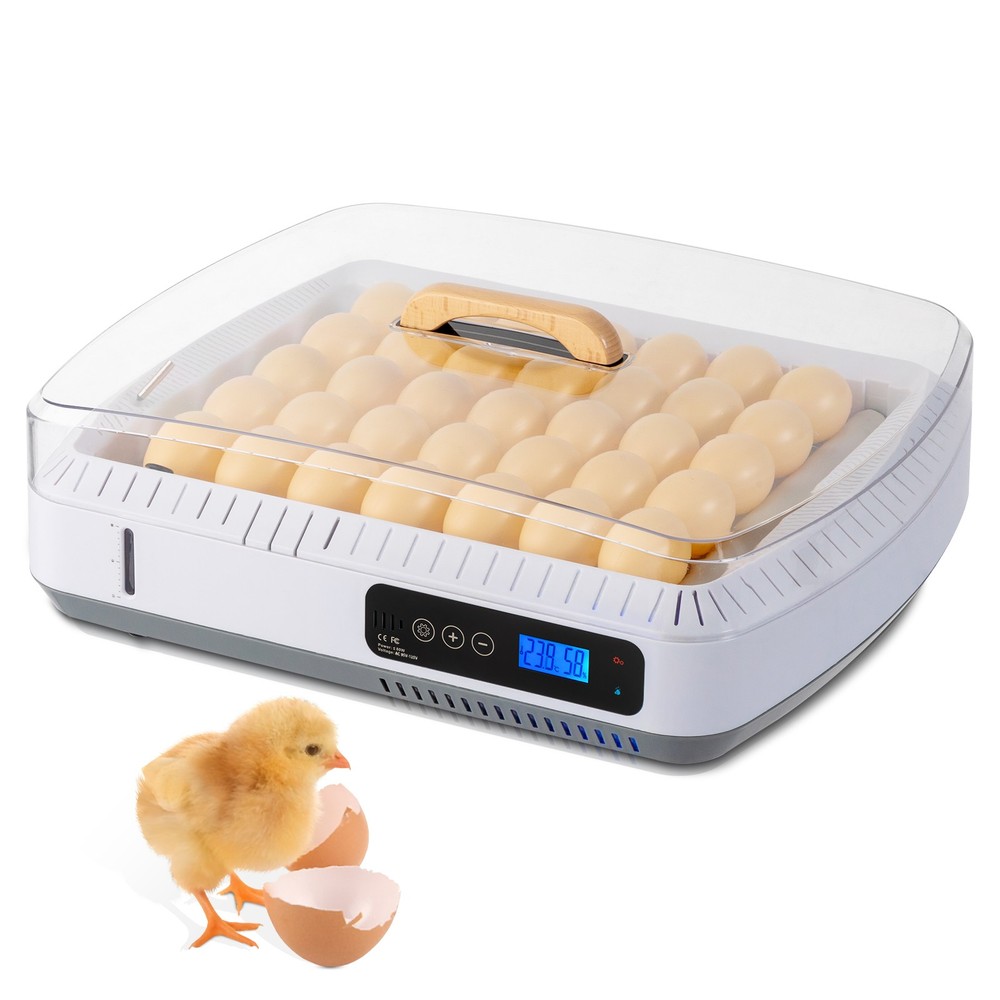 35 Egg Incubator Automatic Egg Turner Poultry Hatcher Digi Temp Humidity Control