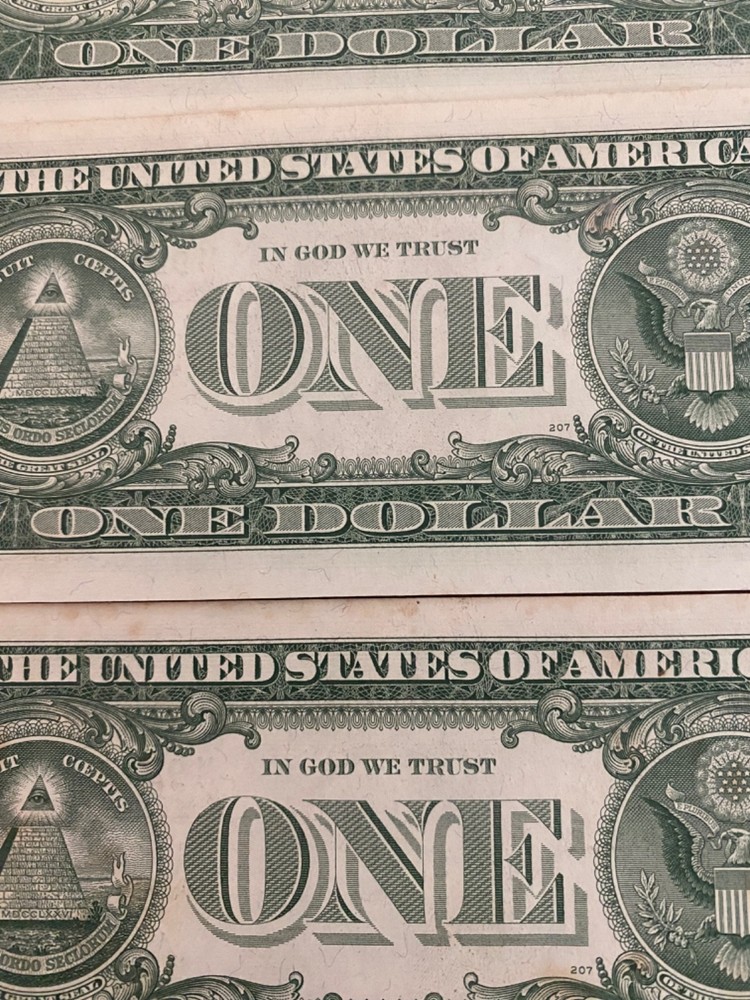1957 A (6) consecutive numbered certificate notes