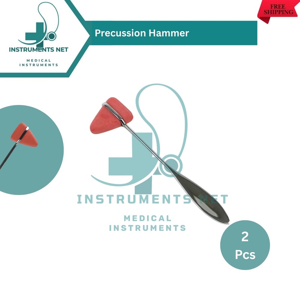 2 Pcs Neurological Reflex Hammer Set – Taylor Diagnostic Percussion Tools