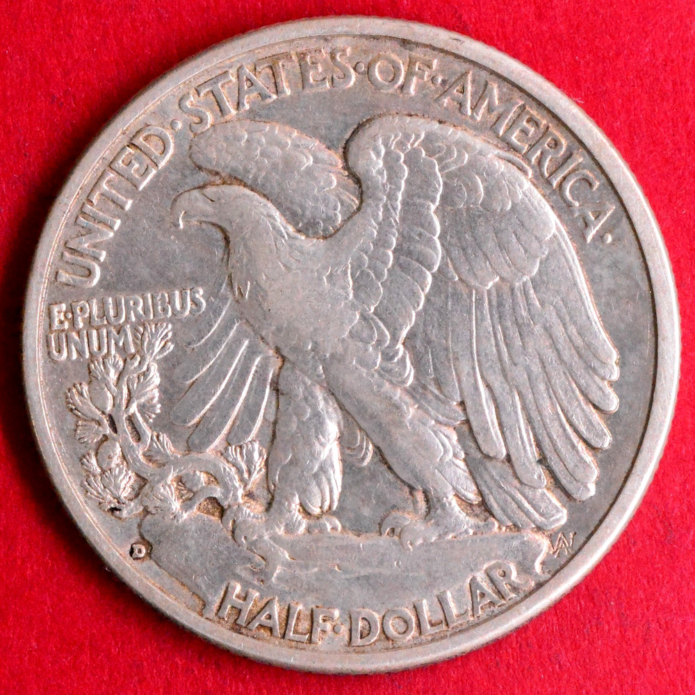 1935-D WALKING LIBERTY HALF