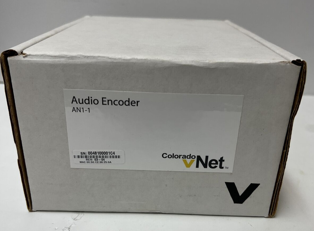 Colorado vNet Audio Encoder Open Box Tested