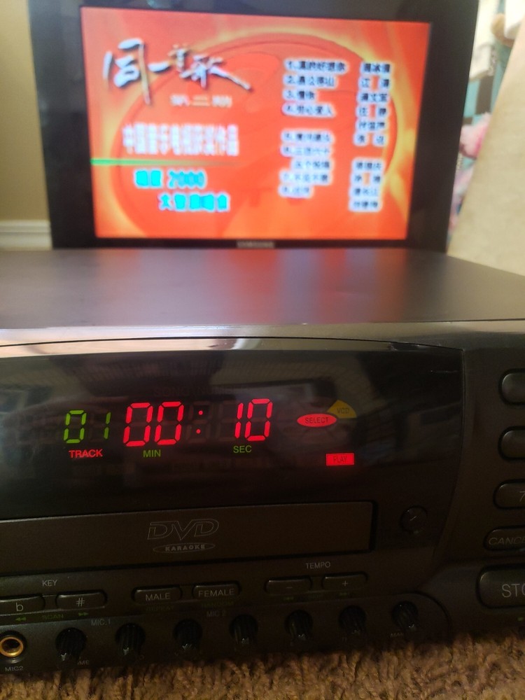 ChungLam ELF Multimedia Decoder DVD Karaoke Video CD SR-2002 Works Great!